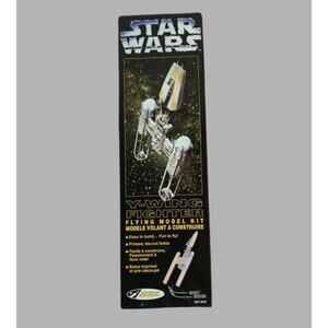 Star Wars Y-Wing Fighter Flying Model Kit Estes EST 5033 Balsa Wood